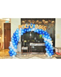 Balloon Arch with 14" Letter/Number 2
